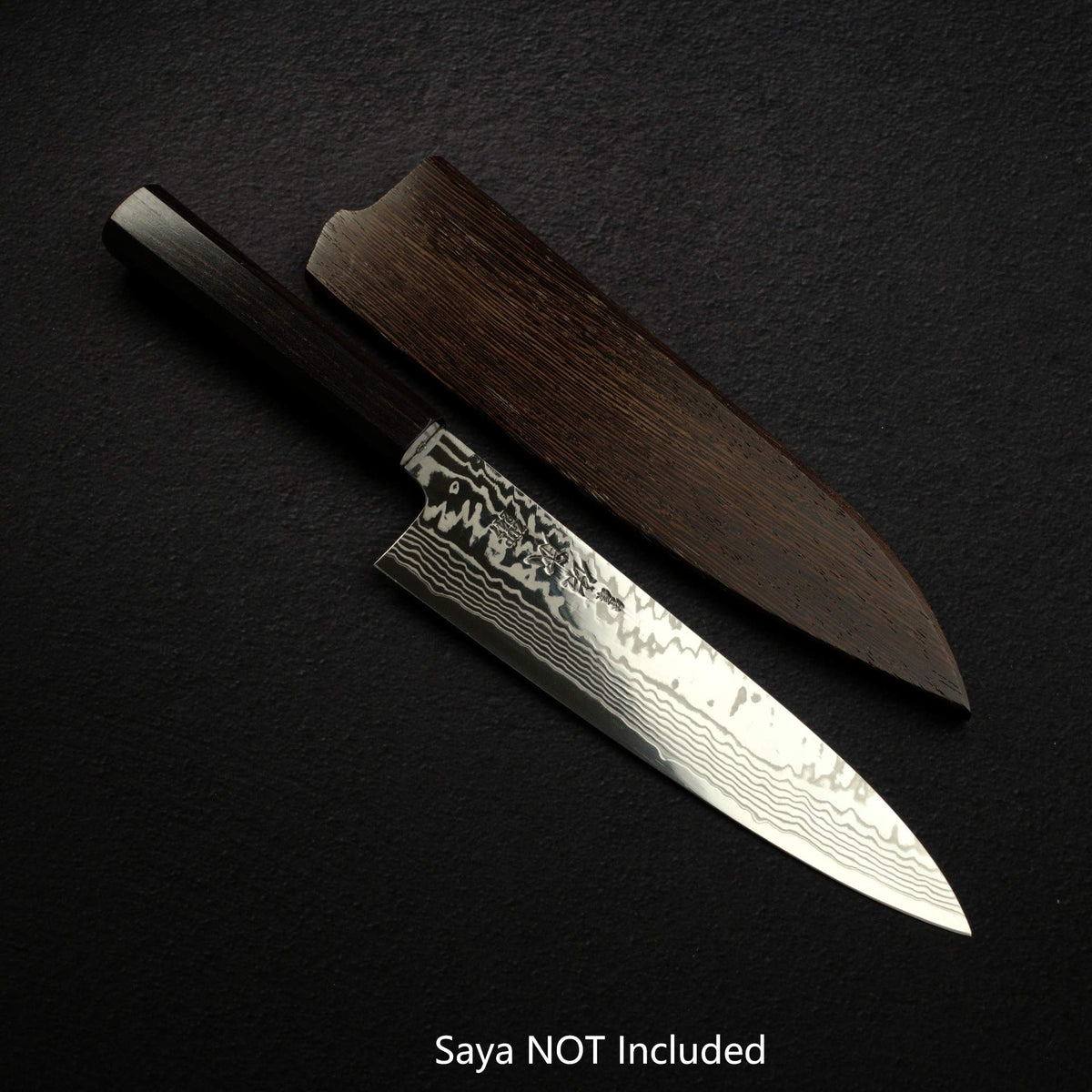 Sukenari ZDP-247 Damascus Gyuto 210mm, Ebony Handle