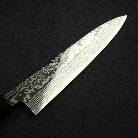 Sukenari ZDP-247 Damascus Gyuto 210mm, Ebony Handle
