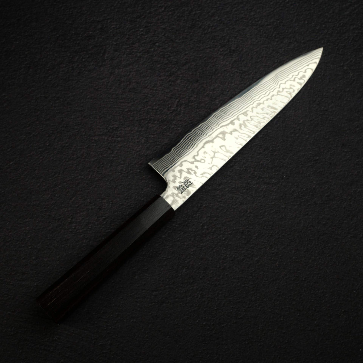 Sukenari ZDP-247 Damascus Gyuto 210mm, Ebony Handle