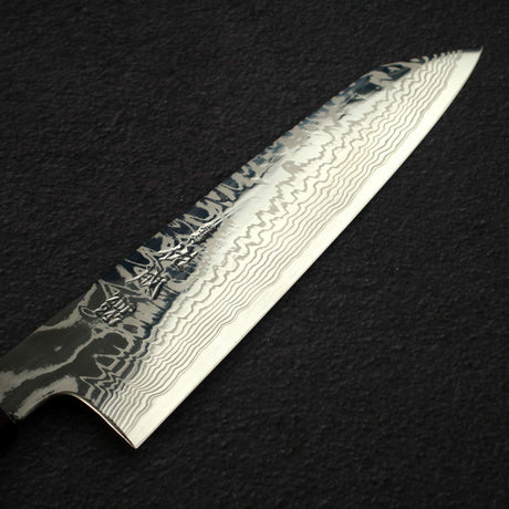 Sukenari ZDP-247 Damascus K-tip Gyuto 210mm, Ebony Handle