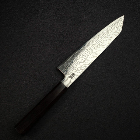 Sukenari ZDP-247 Damascus K-tip Gyuto 210mm, Ebony Handle
