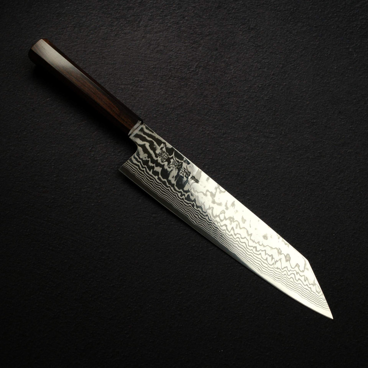 Sukenari ZDP-247 Damascus K-tip Gyuto 240mm, Ebony Handle