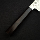 Sukenari ZDP-247 Damascus Santoku 180mm, Ebony Handle