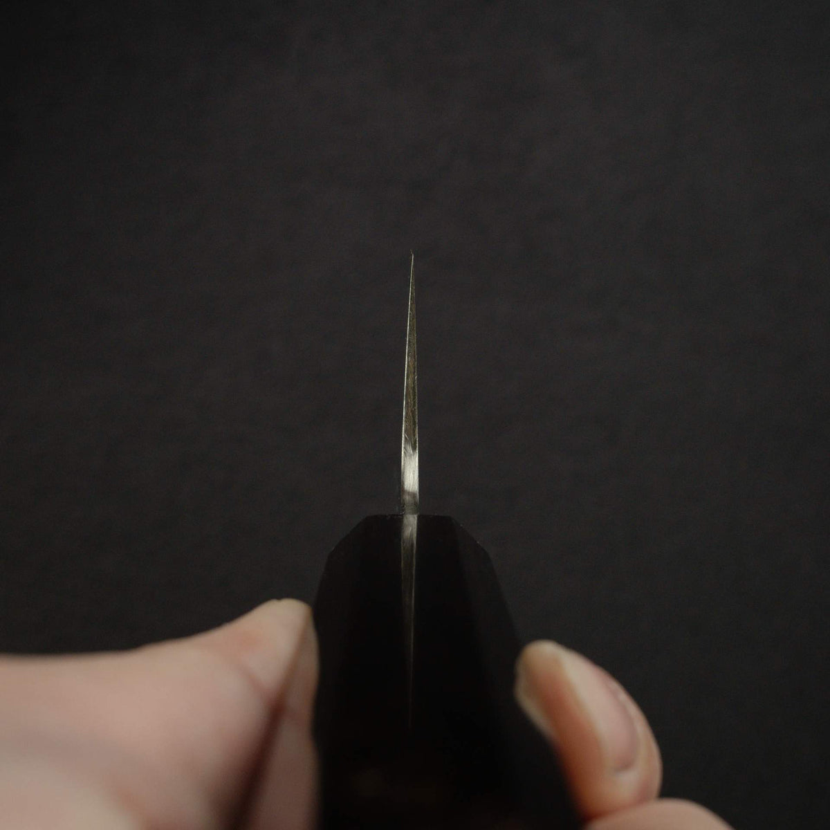 Sukenari ZDP-247 Hairline Gyuto 240mm, Ebony Handle