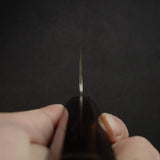 Sukenari ZDP-247 Hairline K-tip Gyuto 240mm, Ebony Handle