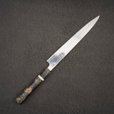 스케나리 ZDP-189 다마스커스 스지히키 240mm 벌우드 핸들 사야 포함