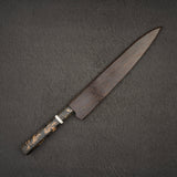 스케나리 ZDP-189 다마스커스 스지히키 240mm 벌우드 핸들 사야 포함