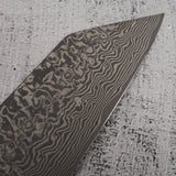 사지 타케시 SG2 블랙 다마스커스 분카 180mm 아이언우드 핸들