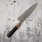 사지 타케시 SG2 블랙 다마스커스 규토(셰프나이프) 180mm 하트형 아이언우드 핸들