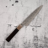 사지 타케시 SG2 블랙 다마스커스 페티 150mm 하트형 아이언우드 핸들