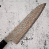 Takeshi Saji VG10 Rainbow Damascus Kurozome Gyuto 210mm