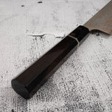 Takeshi Saji VG10 Rainbow Damascus Kurozome Gyuto 210mm