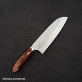 사지 타케시 SRS13 산토쿠(다용도칼) 180mm 암보이나 웨스턴핸들
