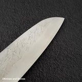 사지 타케시 SRS13 산토쿠(다용도칼) 180mm 암보이나 웨스턴핸들
