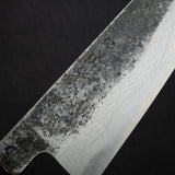 Tanaka Blue 2 Damascus Santoku 170mm Kurouchi