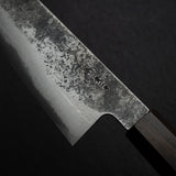 Tanaka Blue 2 Damascus Santoku 170mm Kurouchi