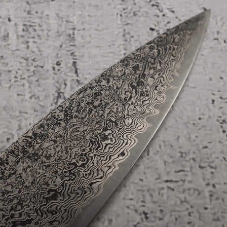 Tanaka Habakiri SG2 Damascus Sujihiki 240mm with Saya