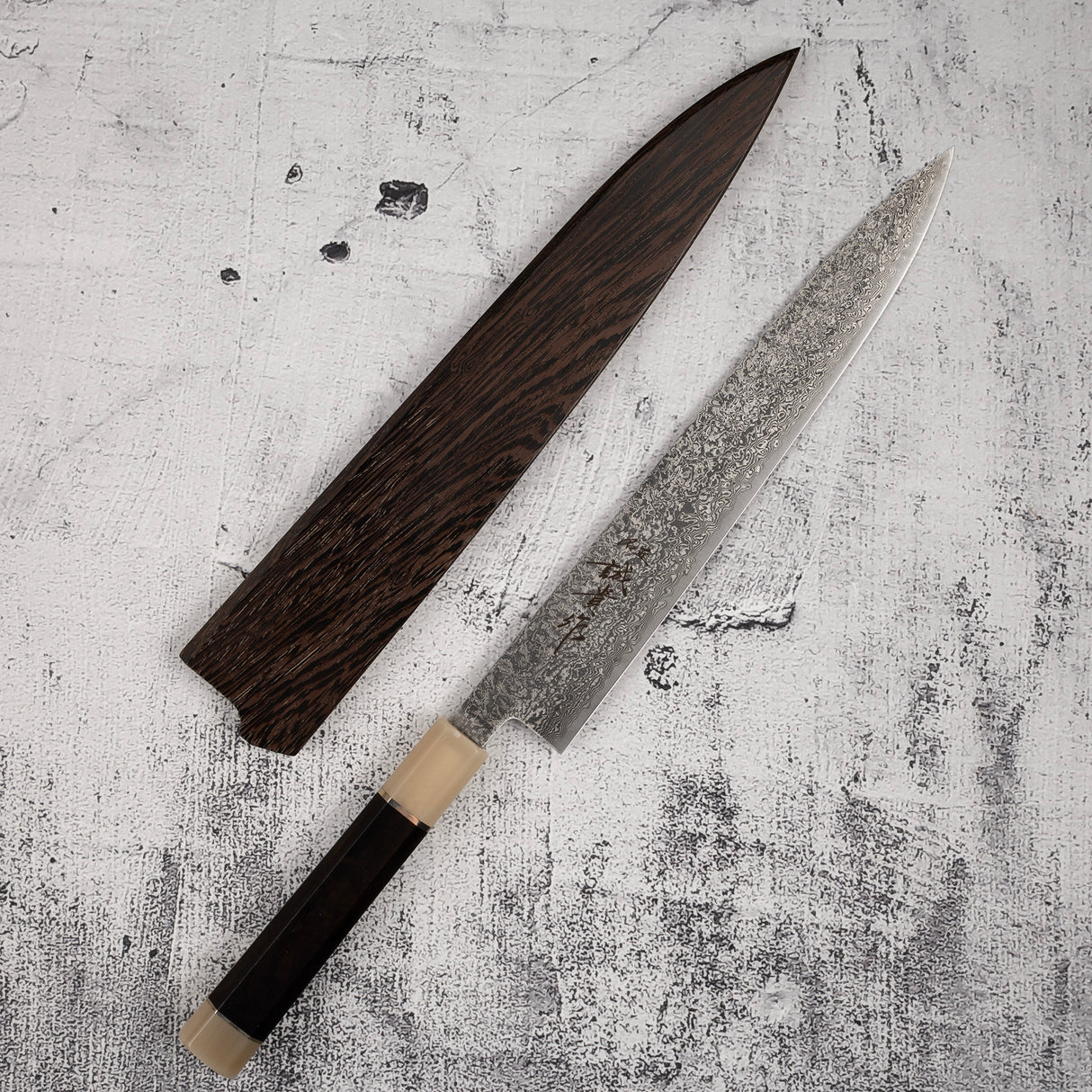 타나카 하바키리 SG2 다마스커스 스지히키 240mm 사야 포함