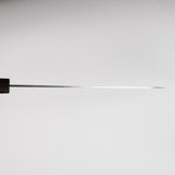 타나카 벤카마 청2강 쿠로우치 규토(셰프나이프) 240mm 블랙 차카테 핸들