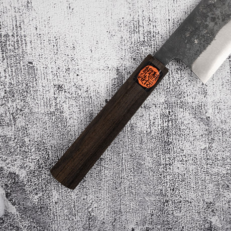 Tanaka Blue 2 Gyuto 270mm Kurouchi Black Chacate
