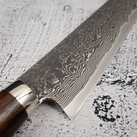 Tanaka R2 Black Damascus Ironwood Petty 150mm