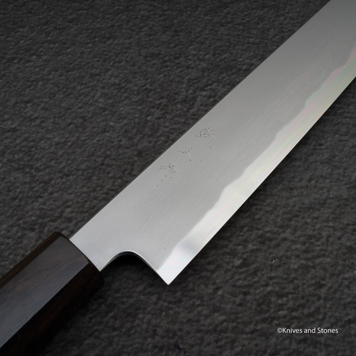 테츠진 청2강 카스미 K팁 스지히키 240mm 에보니 핸들