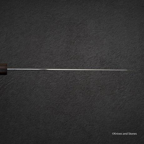 Tetsujin Blue 2 Kasumi K-tip Sujihiki 240mm Ebony Handle