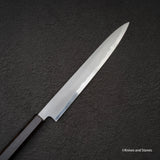 Tetsujin Blue 2 Kasumi Sujihiki 240mm Ebony Handle