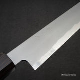 Tetsujin Blue 2 Kasumi Sujihiki 240mm Ebony Handle
