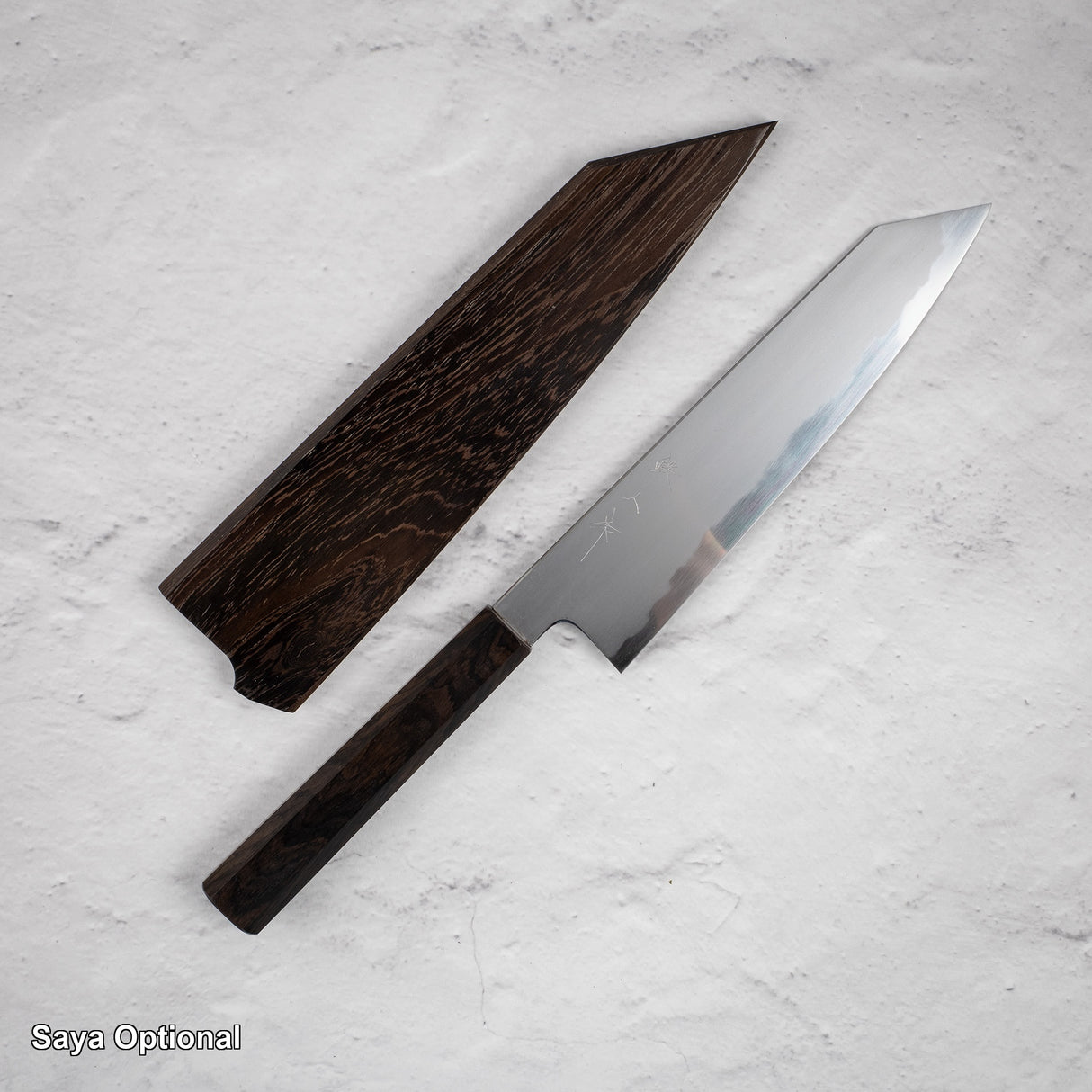 테츠진 청2강 카스미 K팁 규토(셰프나이프) 210mm 에보니 핸들