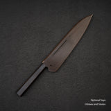 테츠진 은삼강 카스미 규토(셰프나이프) 210mm 에보니 핸들