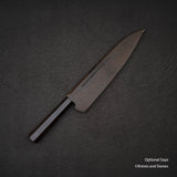 테츠진 은삼강 카스미 규토(셰프나이프) 240mm 에보니 핸들