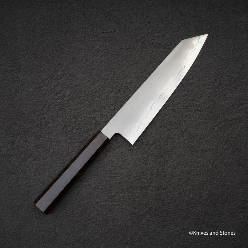 테츠진 은삼강 카스미 K팁 규토(셰프나이프) 210mm 에보니 핸들