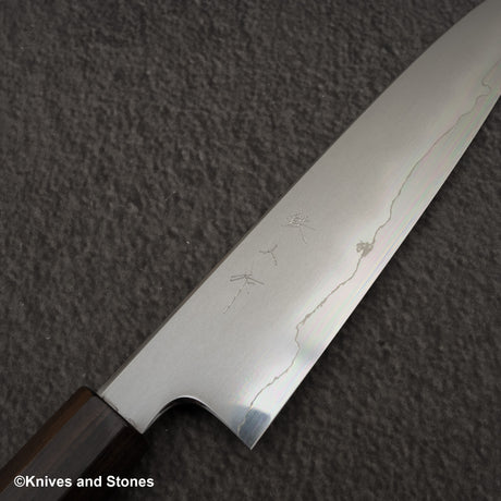 Tetsujin Ginsan Kasumi Petty 165mm Ebony Handle