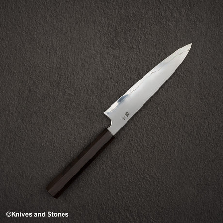 Tetsujin Ginsan Kasumi Petty 165mm Ebony Handle