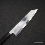 Tetsujin Ginsan Ukiba K-tip Gyuto 210mm Ebony Handle