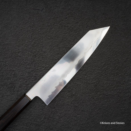 Tetsujin Ginsan Ukiba K-tip Gyuto 210mm Ebony Handle