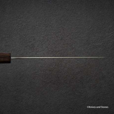 Tetsujin Ginsan Ukiba K-tip Gyuto 210mm Ebony Handle