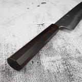 Tetsujin Ginsan Ukiba Gyuto 240mm Ebony Handle