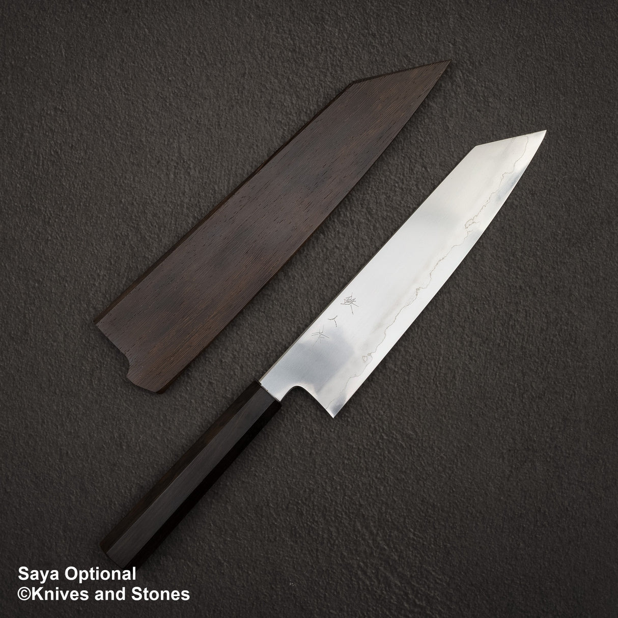 테츠진 은삼강 우키바 K팁 규토(셰프나이프) 240mm 에보니 핸들