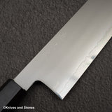 묘진 리키 제작소 SG2 카스미 나키리(야채칼) 180mm 에보니 핸들