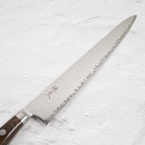츠네히사 AUS10 다마스커스 스지히키 240mm 브라운 핸들