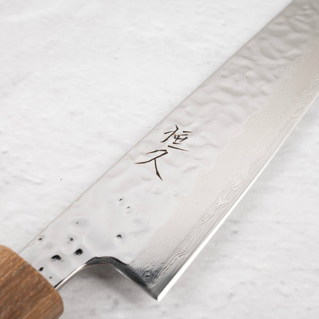 츠네히사 AUS10 츠치메 다마스커스 스지히키 240mm