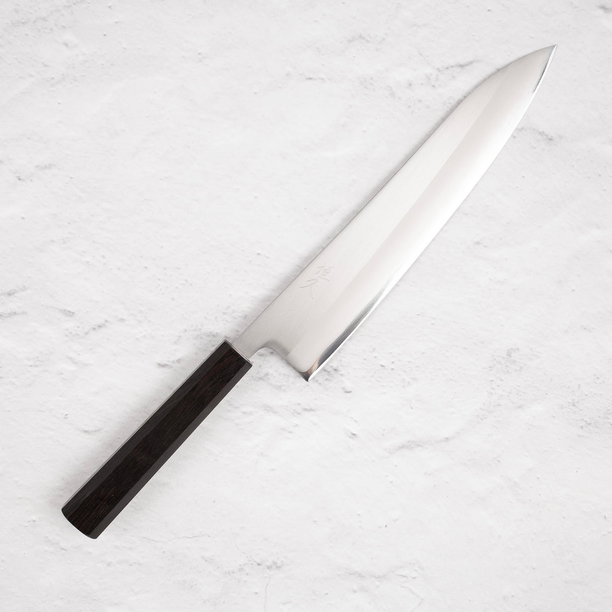 츠네히사 백1강 스텐클래드 미가키 규토(셰프나이프) 240mm 에보니 핸들