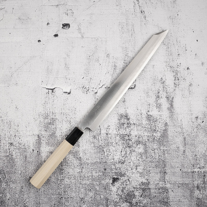 Tsunehisa Ginsan K-tip Yanagiba 270mm Monosteel