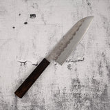 츠네히사 은삼강 나시지 산토쿠(다용도칼) 165mm 에보니 핸들