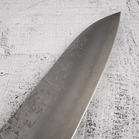 츠네히사 SLD 강 와시지 규토(셰프나이프) 210mm 번트 카시 핸들