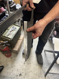 Working on Knives 2026 Masuda Visit