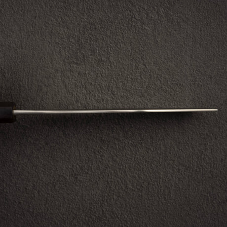 Yoshikane SKD Nashiji Nakiri 165mm Stainless Clad Ebony Handle