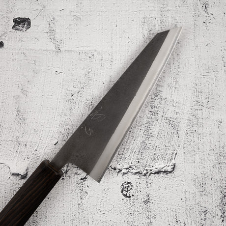Yoshikane White 2 KU Nashiji Honesuki 150mm Stainless Clad Ebony by Hatsukokoro